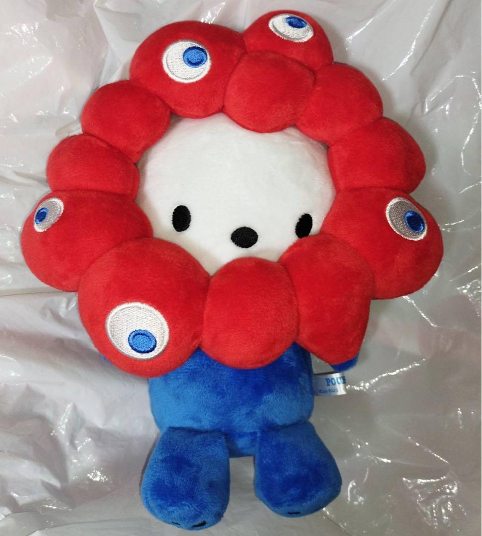 サンリオ ミャクミャク　なりきりぬいぐるみM 赤青 ノーマルカラー ポチャッコ