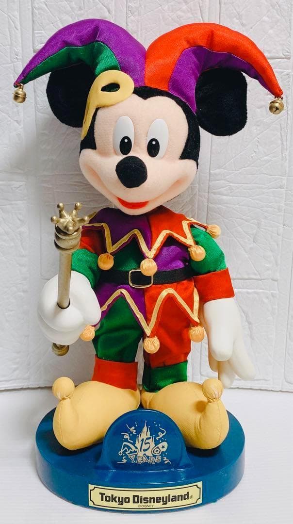 ディズニーランド　15周年　ミッキー　オルゴール ディズニーカーニバル