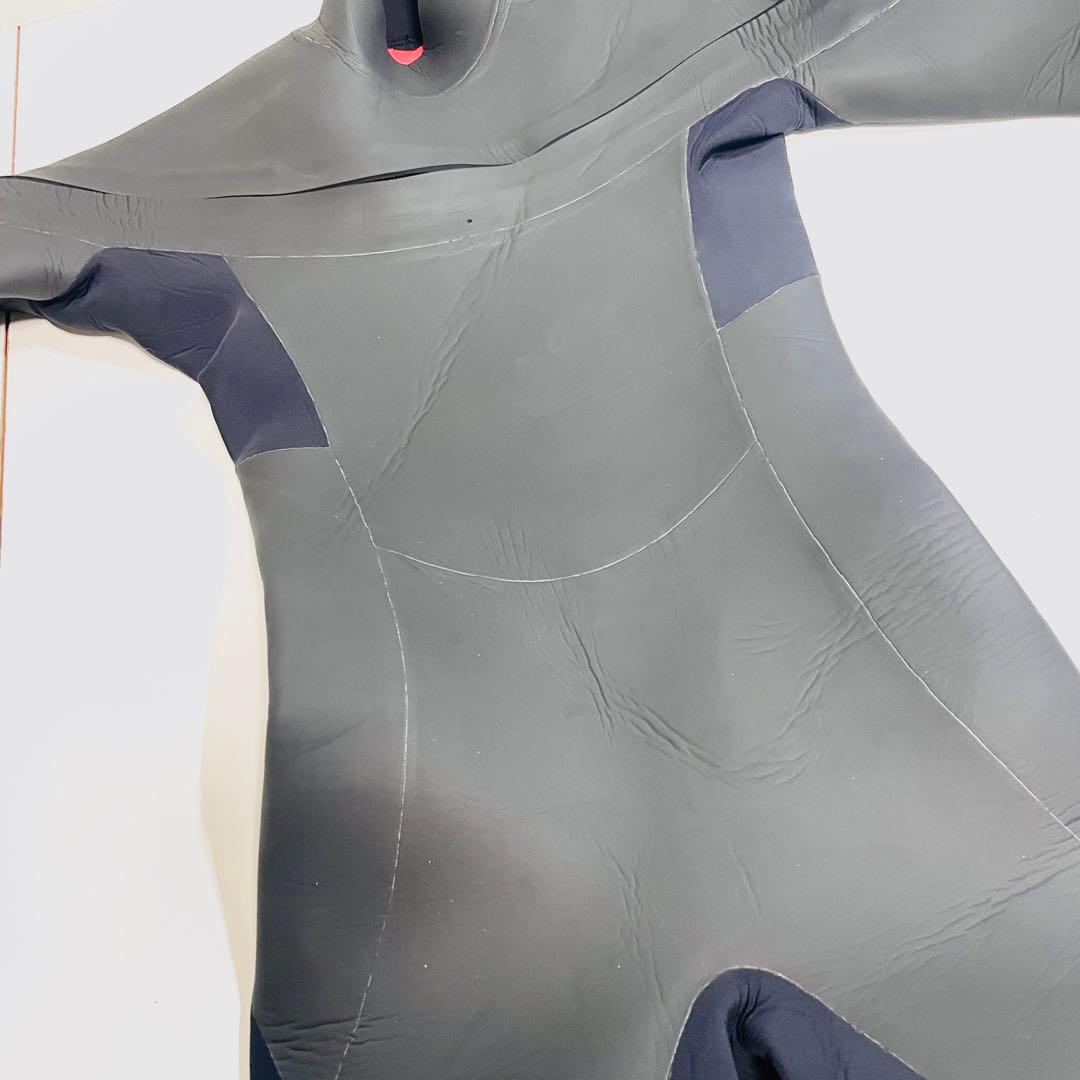 AQUAα セミドライウェットスーツ L 5/3mm ロングチェストジップ