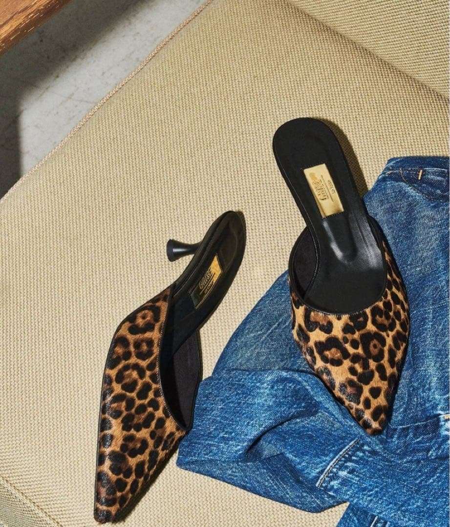 【WEB一部店舗限定 】GRISE4.5cm ポインテッドトゥミュール