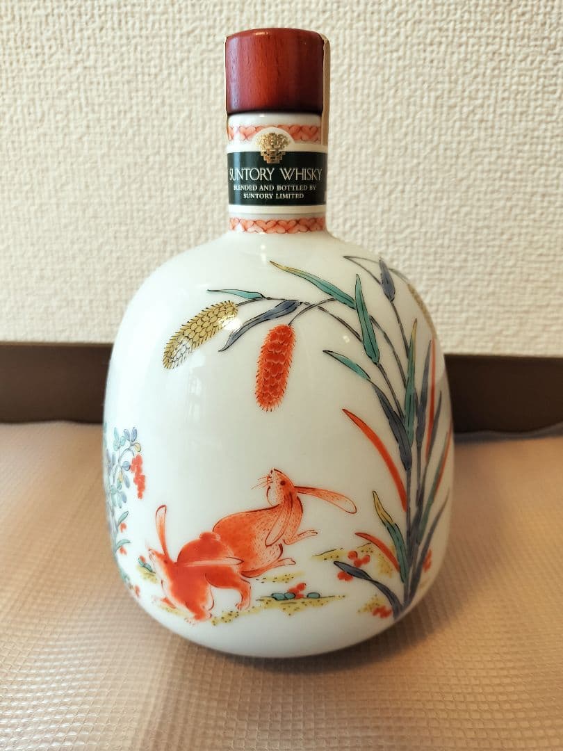 【未開封】サントリーウイスキー 陶器ボトル