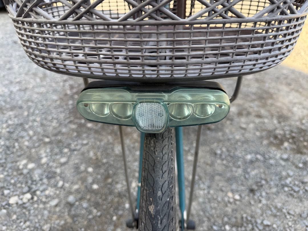 電動アシスト自転車 青色 26インチ