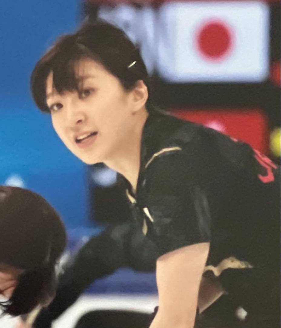 鈴木夕湖 直筆サイン付き写真 ロコ•ソラーレ 証明書付き　1枚