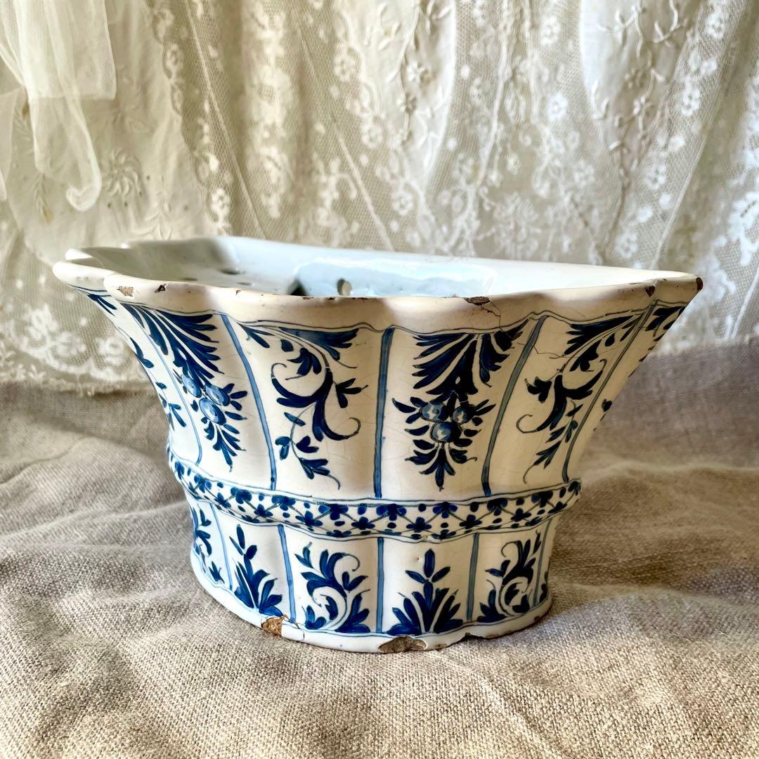 【希少・レア】1700年代ブーケティエ　花器　18世紀　フランスアンティーク