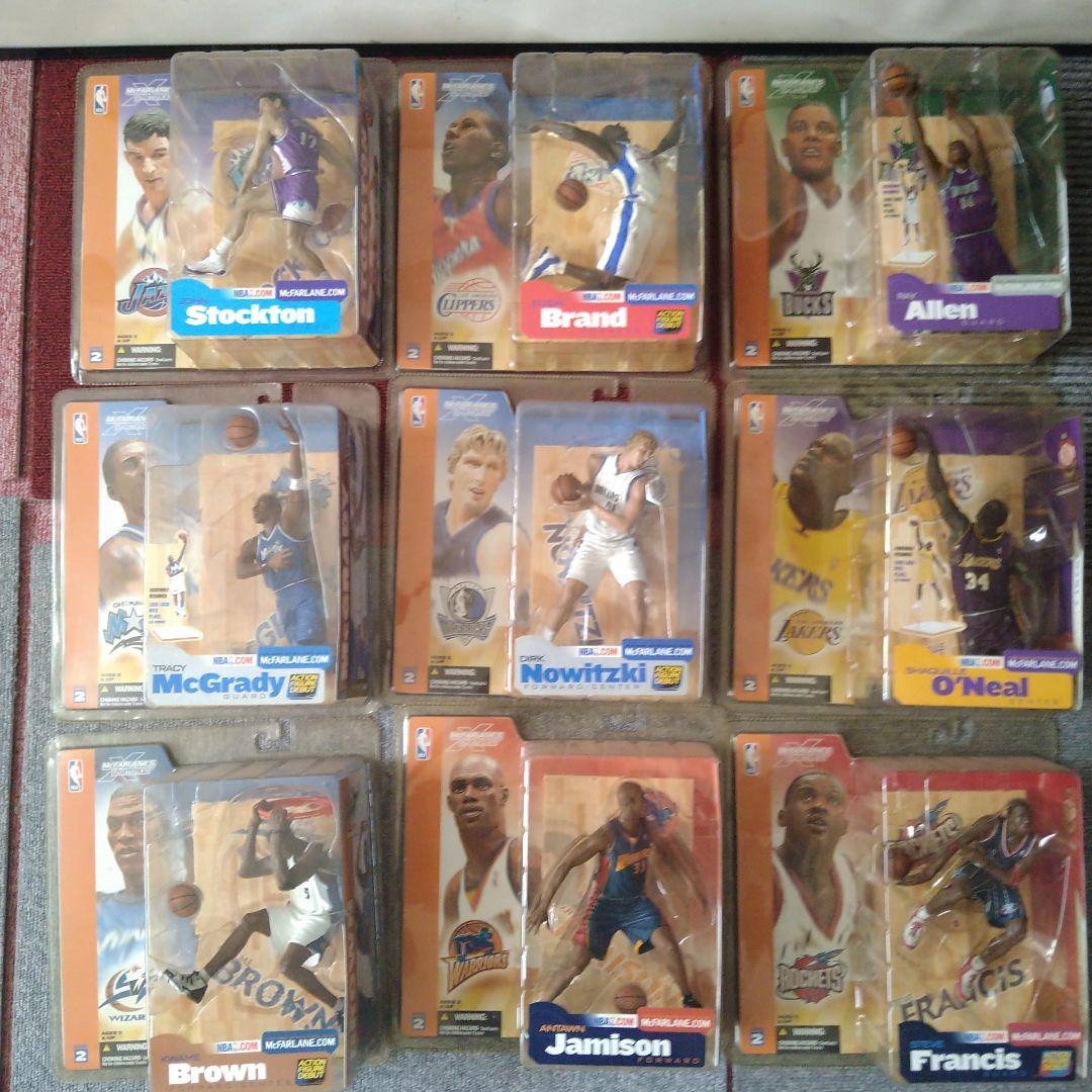NBA　マクファーレン　シリーズ　2　9体セット　色違いコンプリート