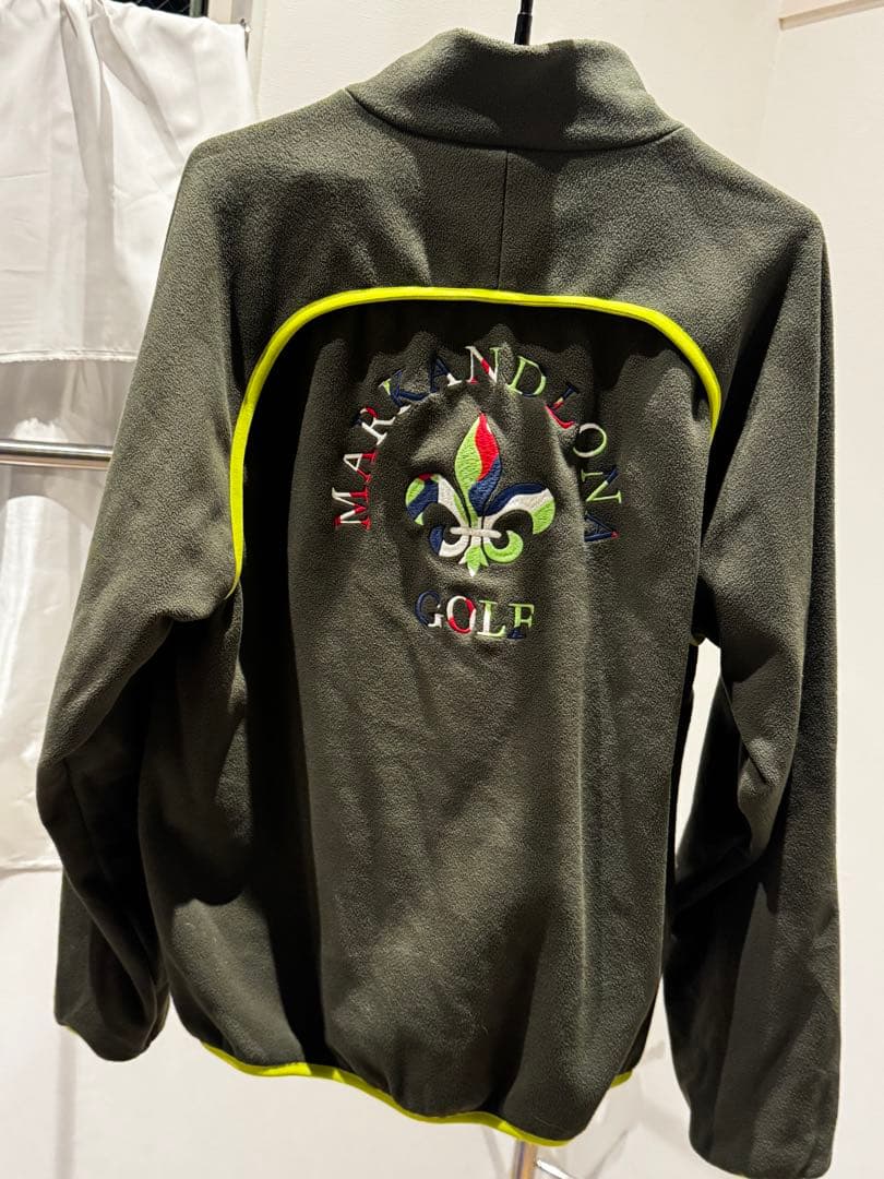 極美品！　MARK & LONA メンズフリース　カーキ　46サイズ