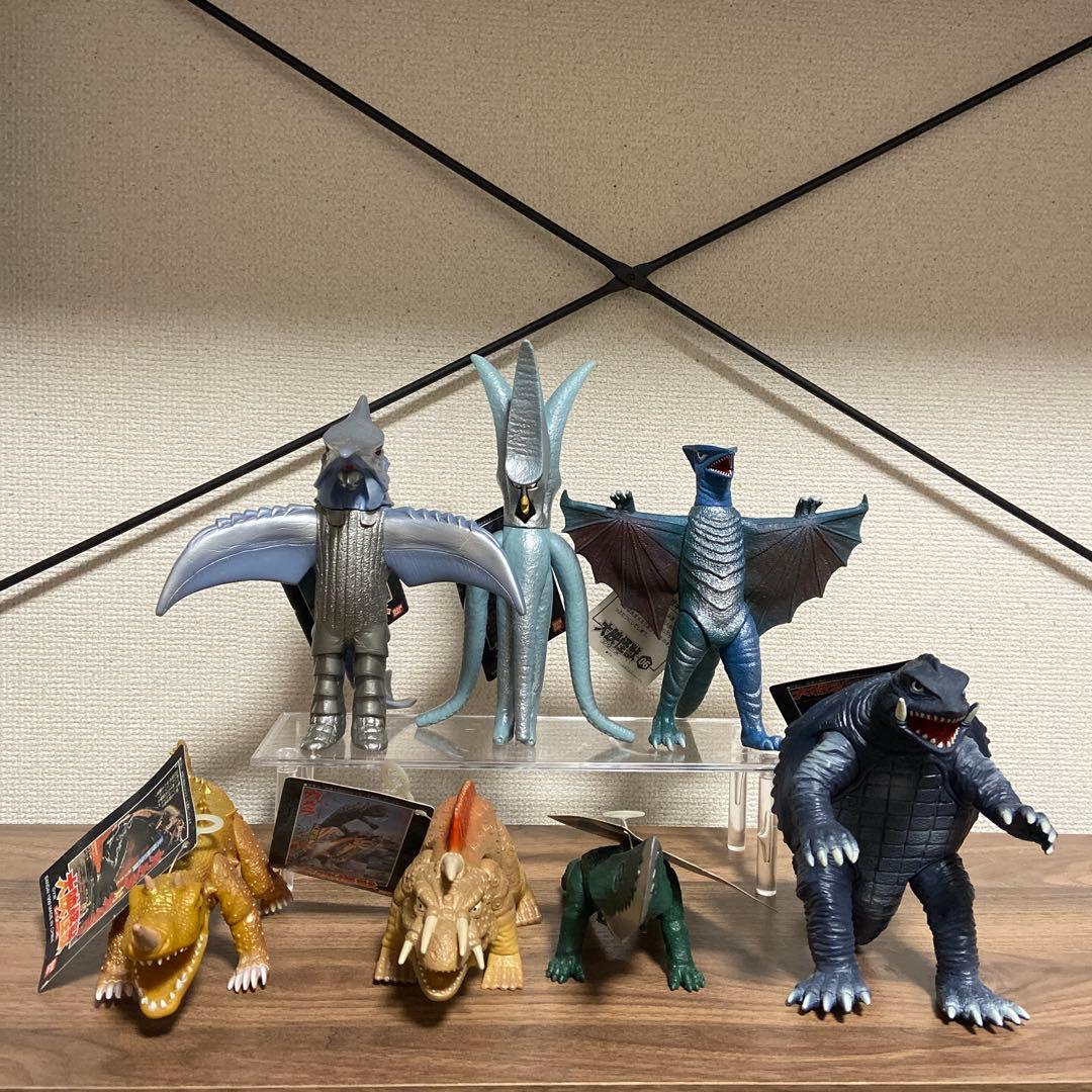 大映怪獣シリーズ　ソフビ　7個セット　タグ付き