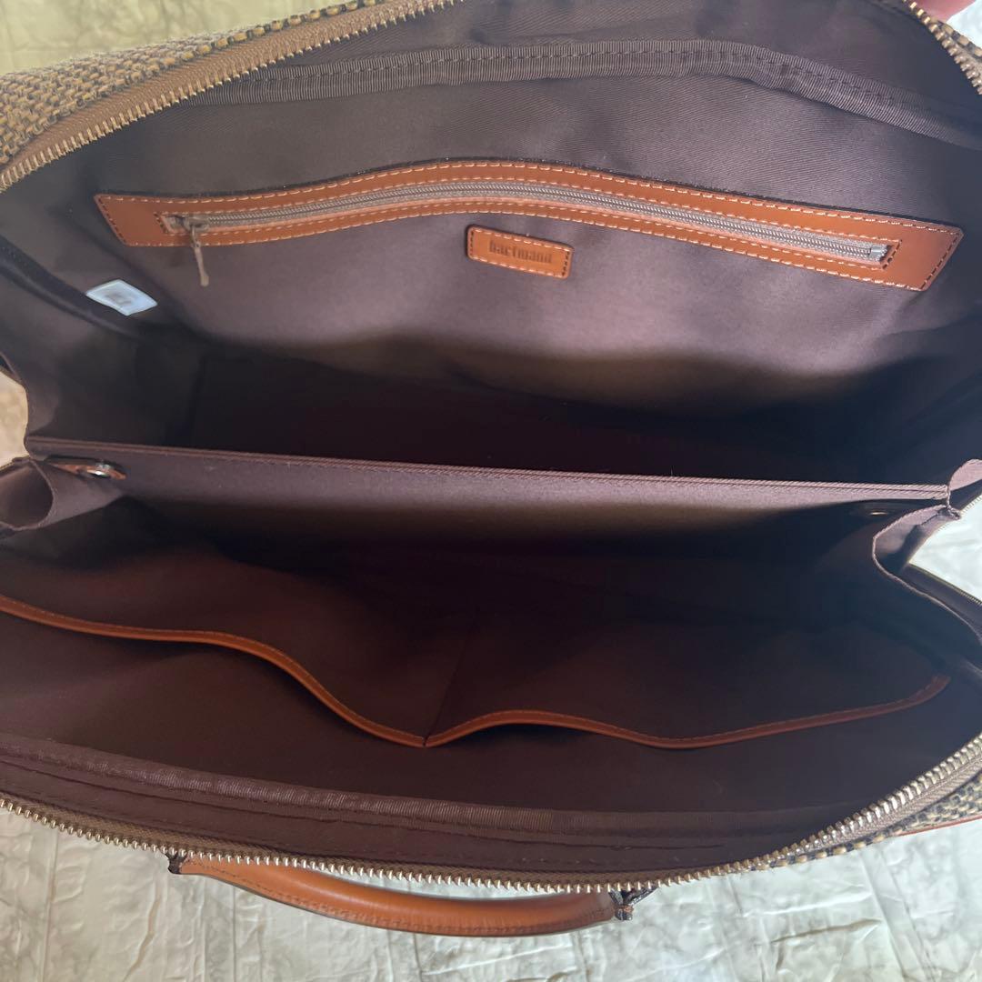 Hartmann ハートマン ツイード クラシックブリーフケース ビジネスバッグ