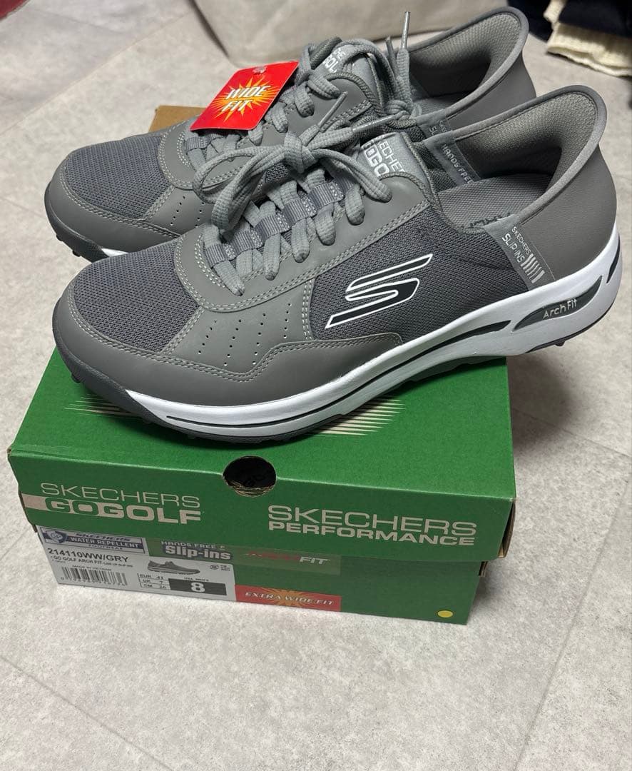 スケッチャーズ　ゴルフシューズ　slip-ins スリップインズ