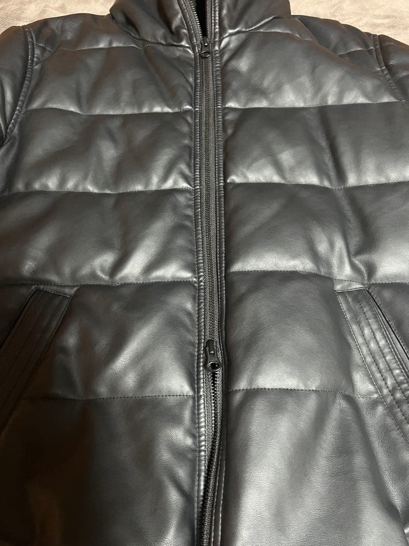 TAKEO KIKUCHI レザーダウン　ジャケット