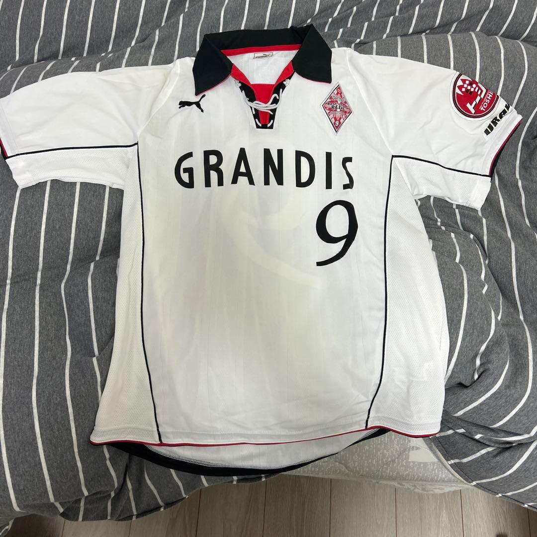 PUMA GRANDIS 9 ホワイトジャージ 福田正博引退記念ユニフォーム
