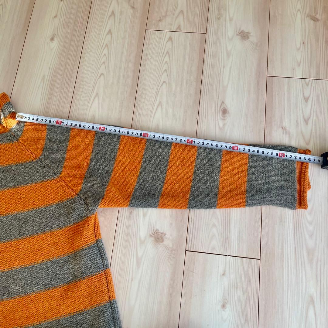 【レア物】INVERALLAN✖️ships ニット　目を引くニット　42サイズ