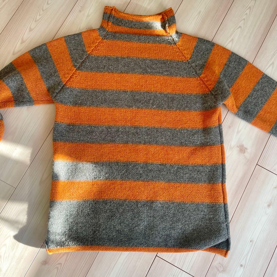 【レア物】INVERALLAN✖️ships ニット　目を引くニット　42サイズ