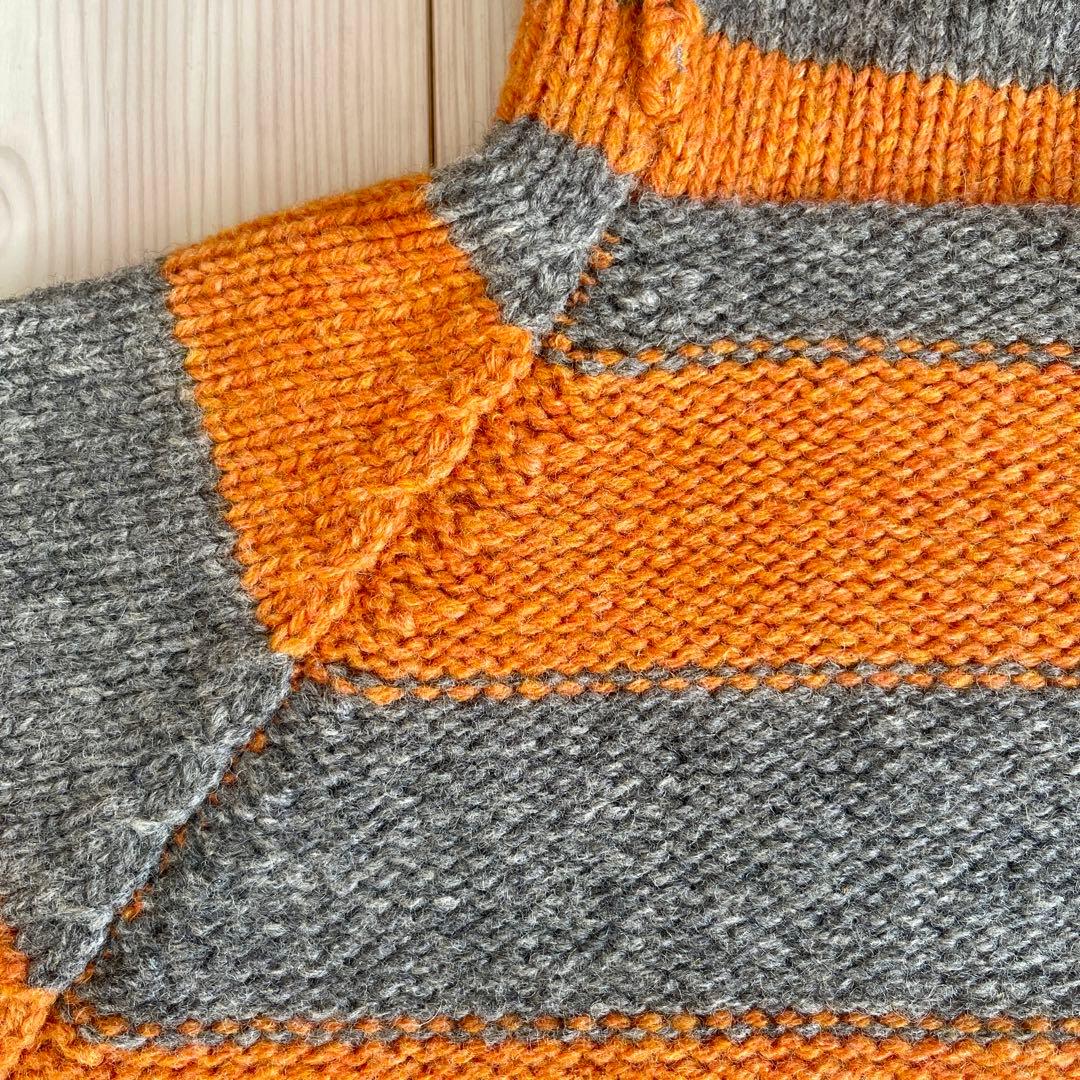 【レア物】INVERALLAN✖️ships ニット　目を引くニット　42サイズ