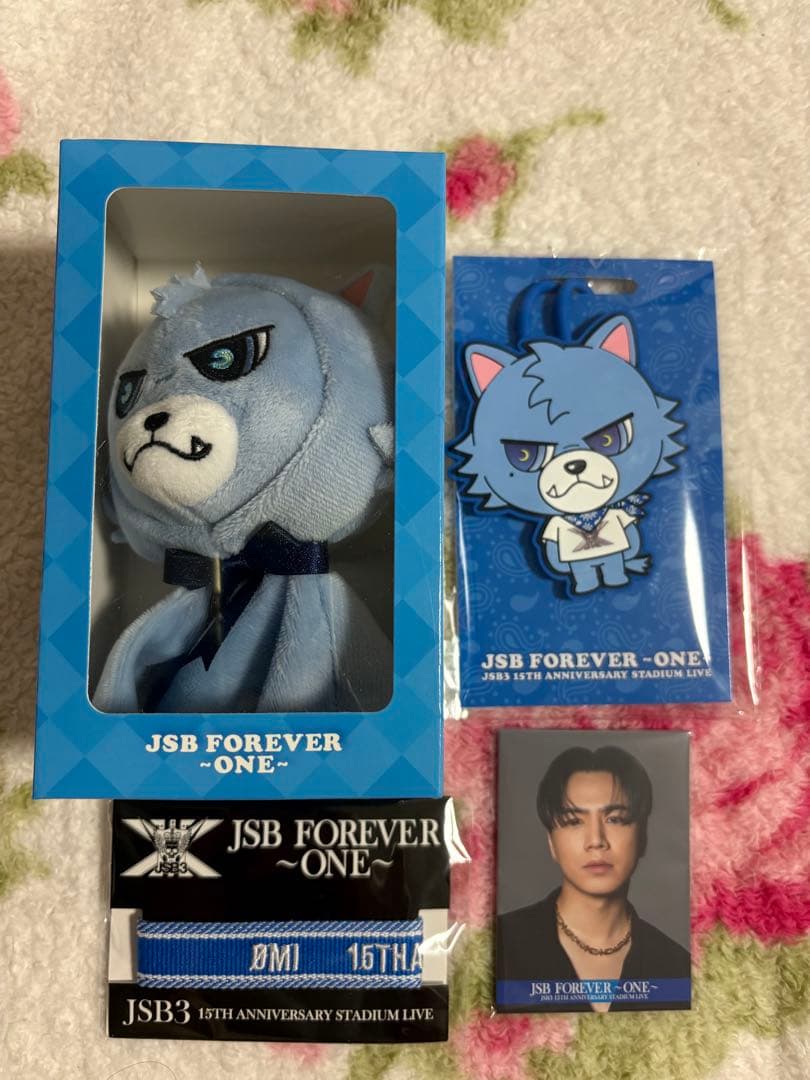 三代目スタジアム 登坂広臣 ØMI てるてるキャラクターキーホルダー ミサンガ他