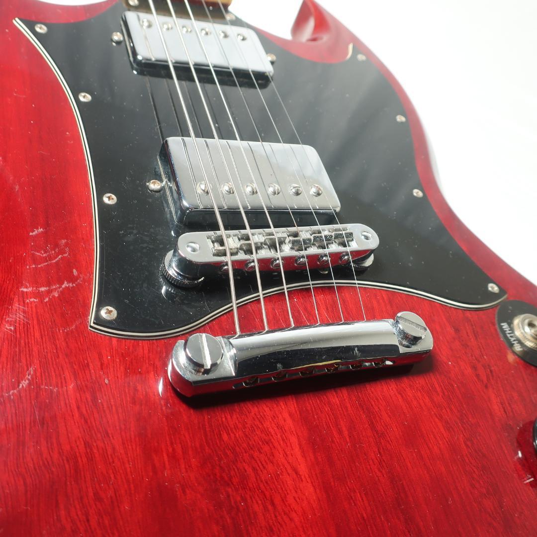 Burny Super Grade SGタイプ エレキギター ケース付