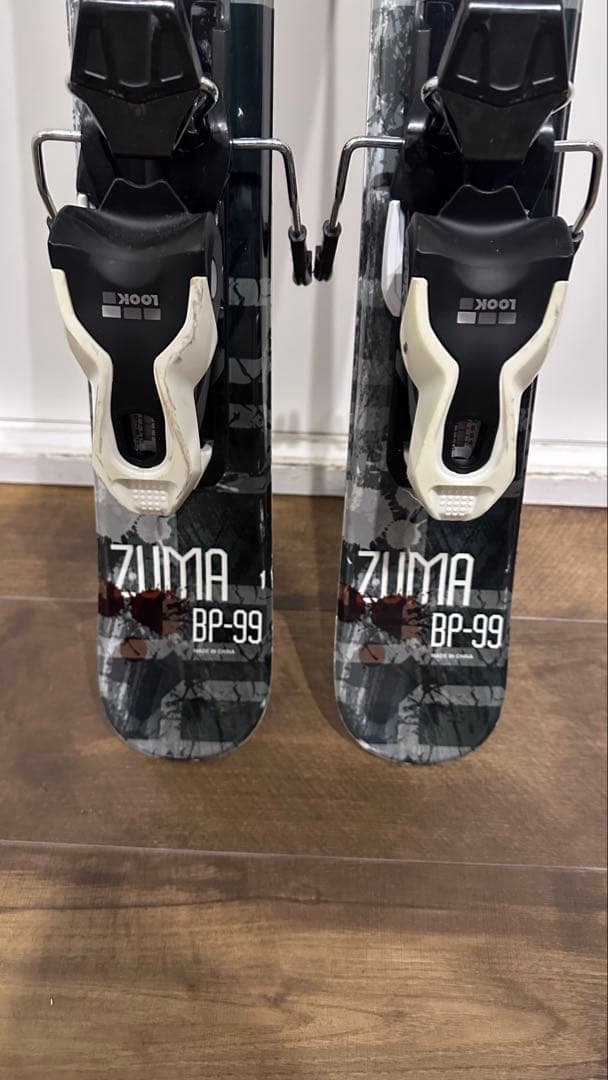 ZUMA ショートスキー BP-99 99cm LOOKビンディング付