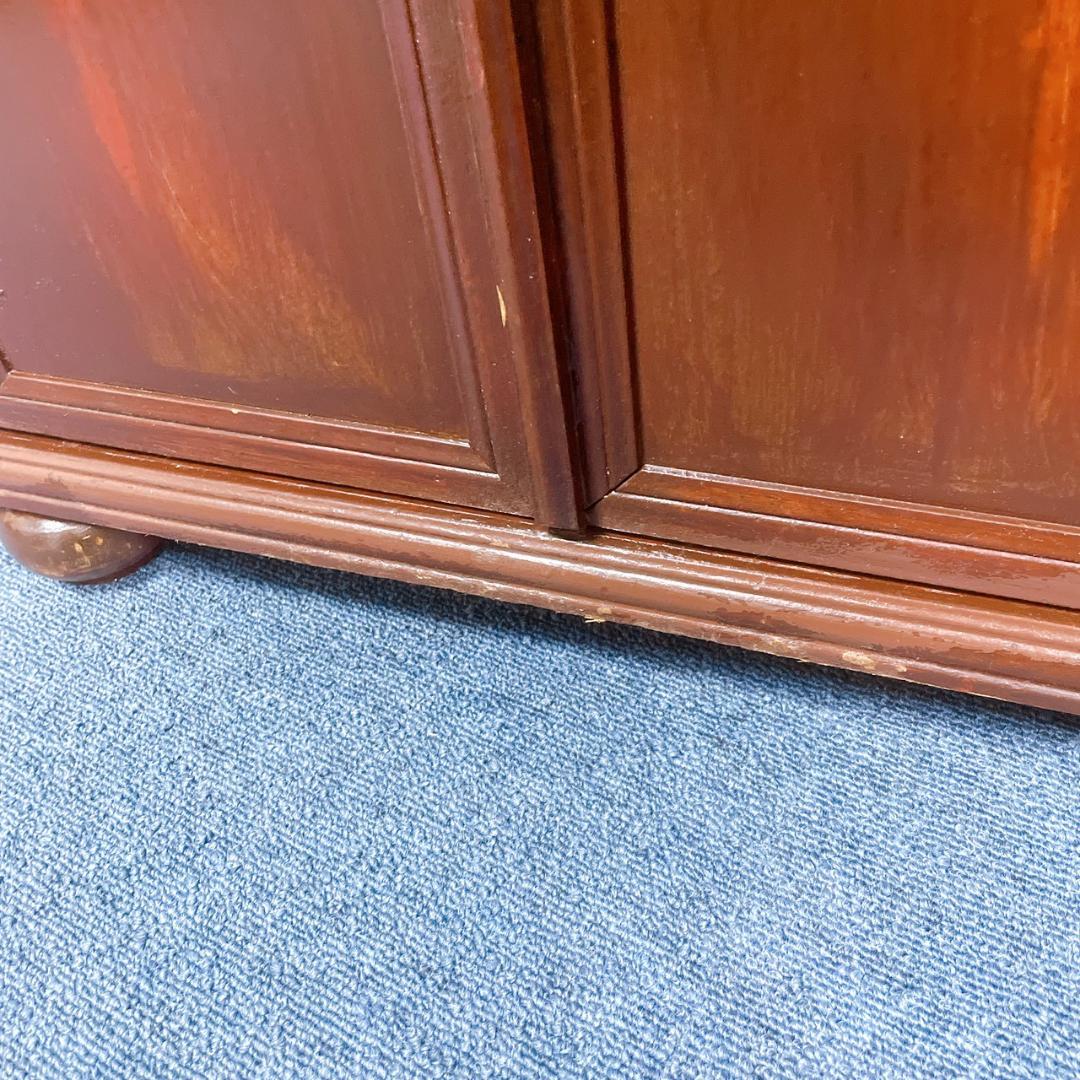 イタリア製 西洋 アンティーク家具 コンソール キャビネット 飾り棚