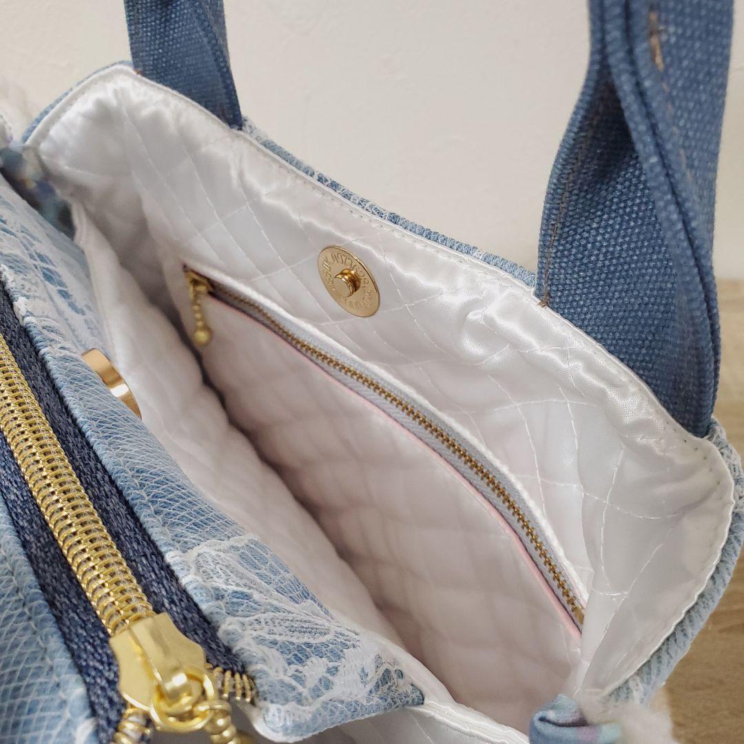 る*ぃ様 ハンドメイド 3rooms バッグ M コヤンイサムチョン クラウディ