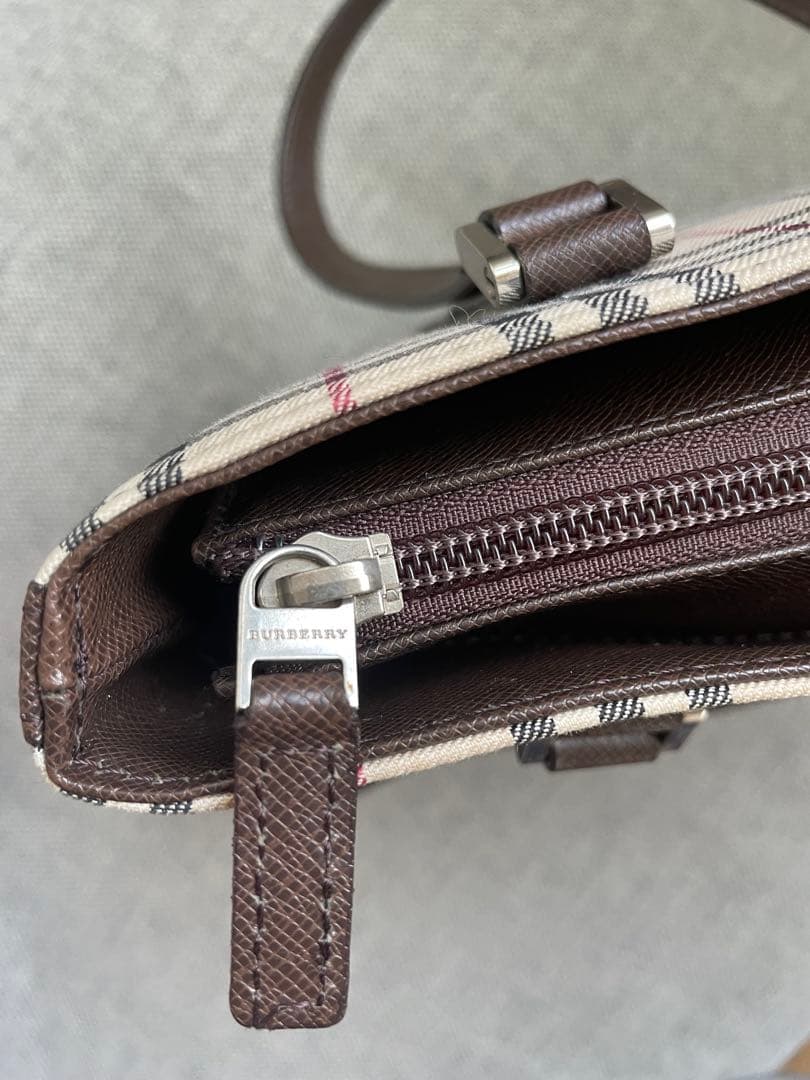 Burberry チェック柄 トートバッグ