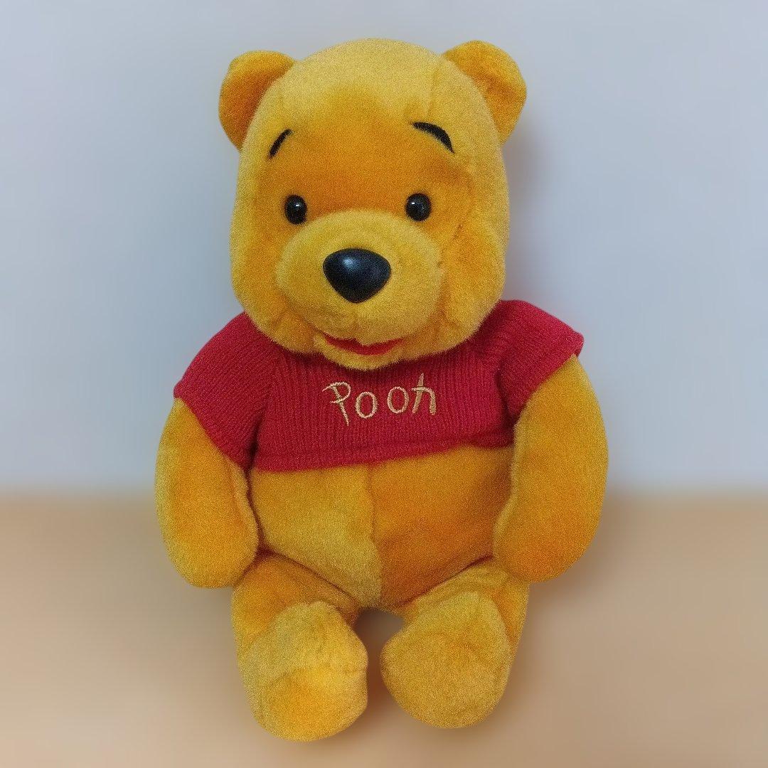 ディズニーストア　くまのプーさん　ぬいぐるみ3点セット　レトロ