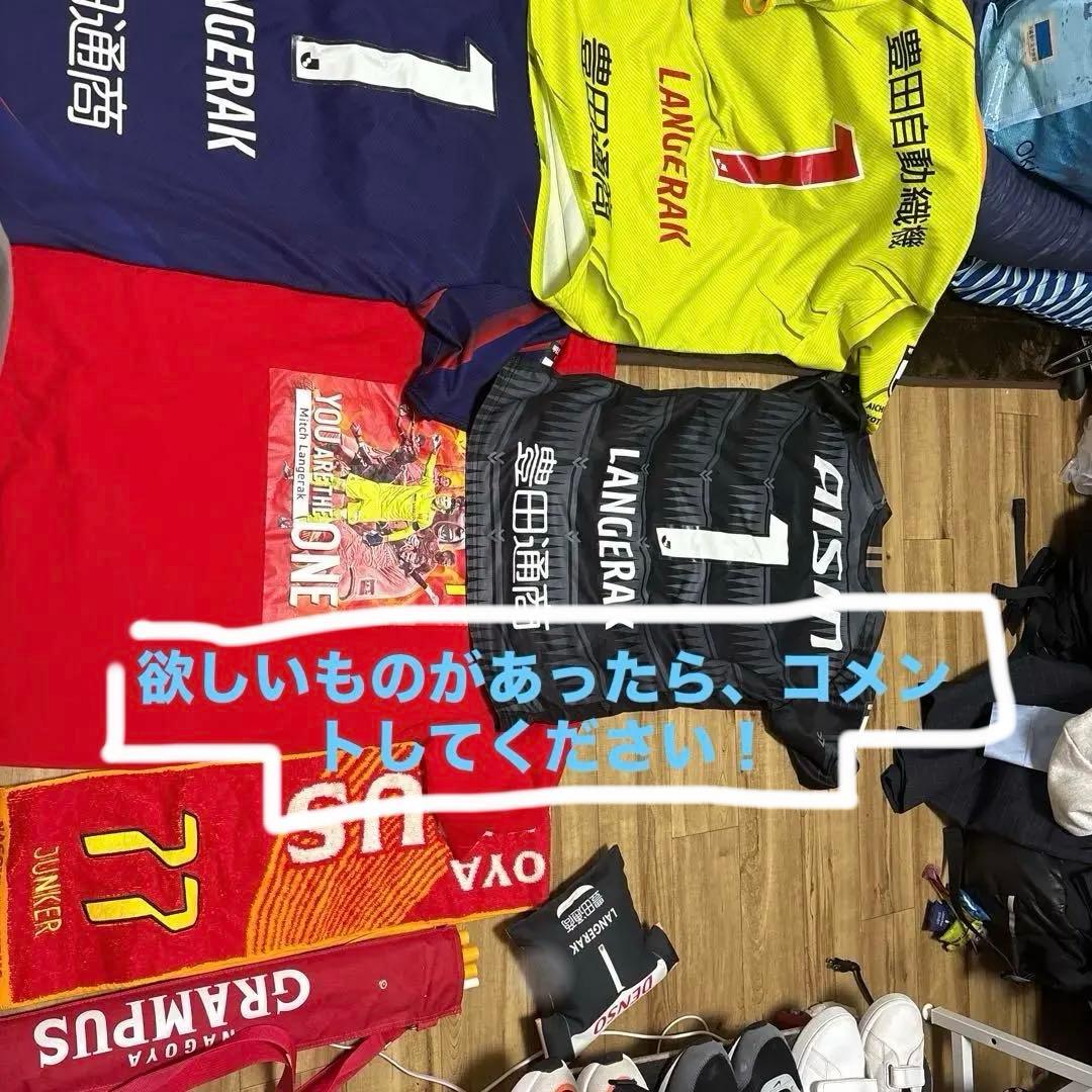 何が欲しいですか。　ユニフォーム、名古屋グランパス、サンフレッチェ広島