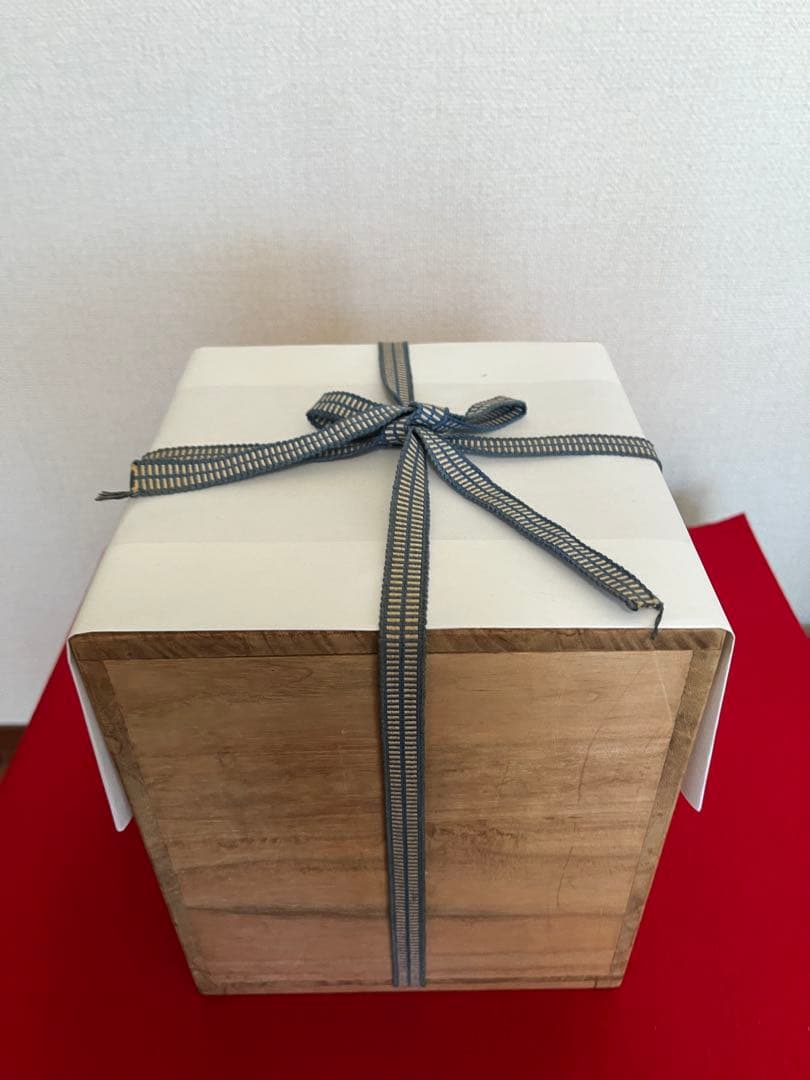 柳雨軒 三代 人間国宝 徳田八十吉（正彦銘）碧明釉 小紋壺 管理T290