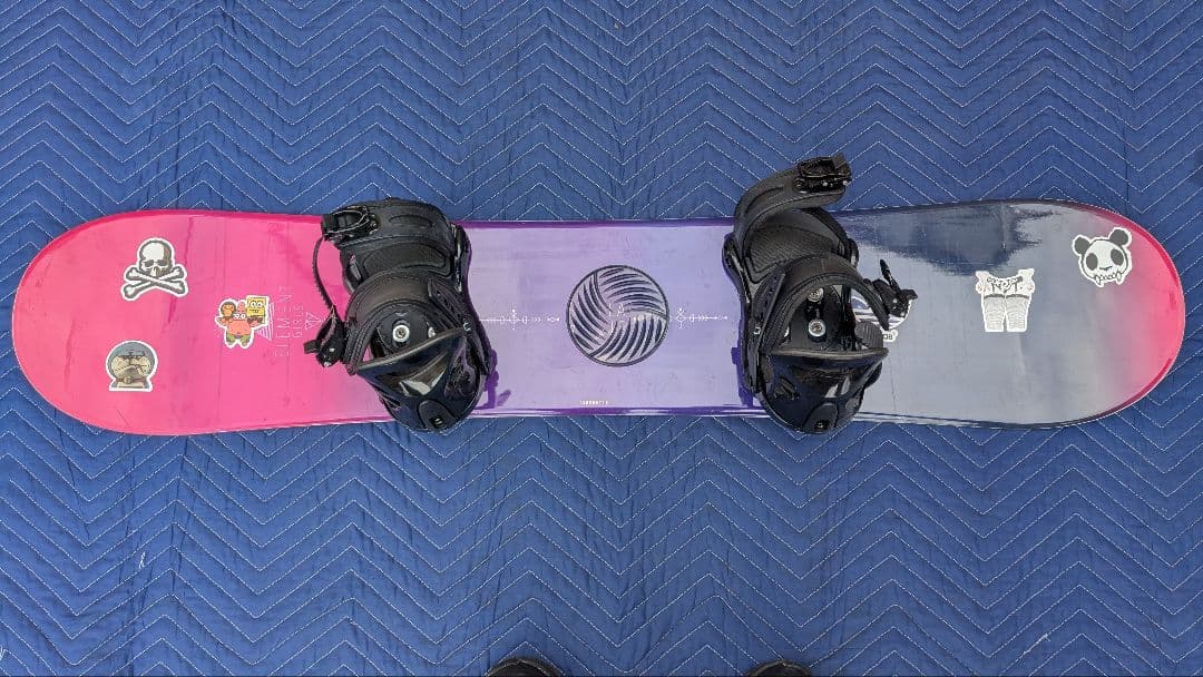 130cmスノーボード ビンディング付き