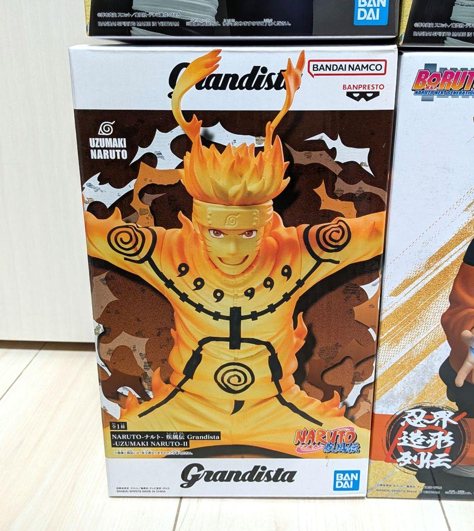 忍界造形列伝 うずまきボルト 波風ミナト グランティスタ ナルト 6体セット