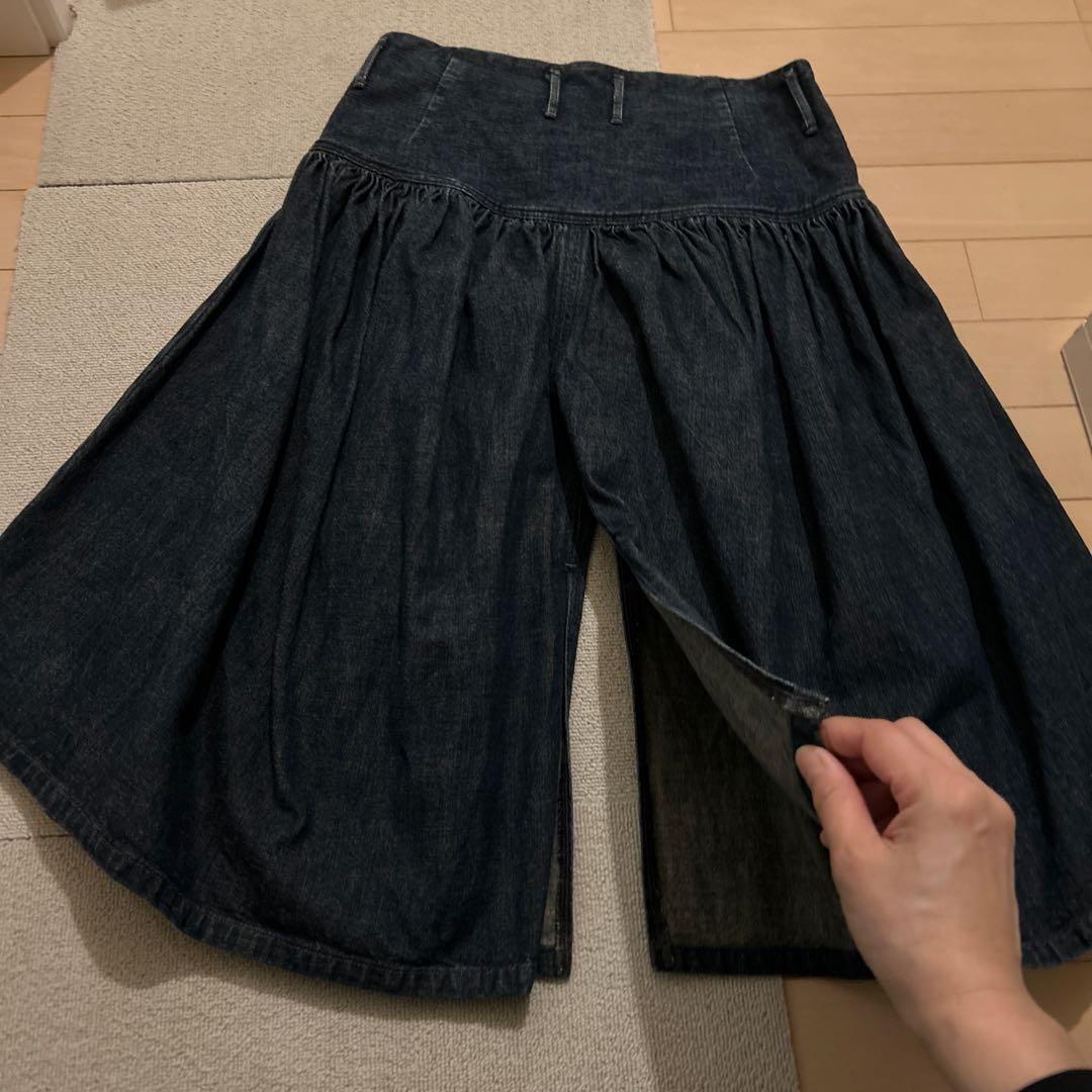 KAPITAL ガウチョパンツ　デニム