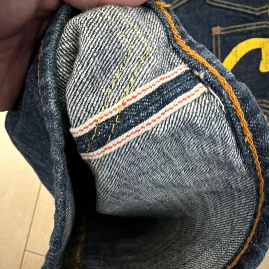 リ*イ様 EVISU jeans メニーポケット　デニム