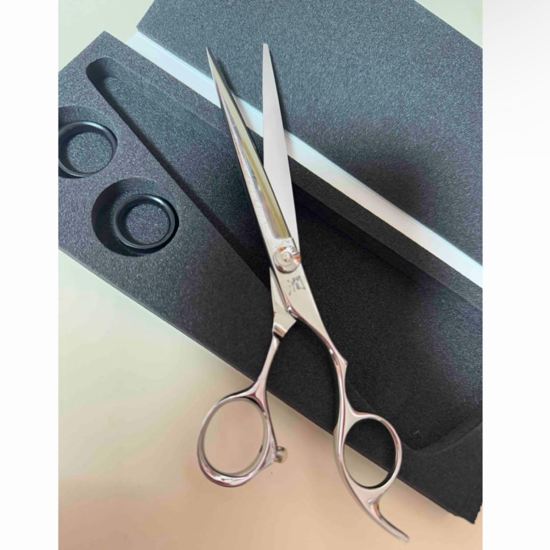 トリミングシザー 潤シザー ストレート 7inch
