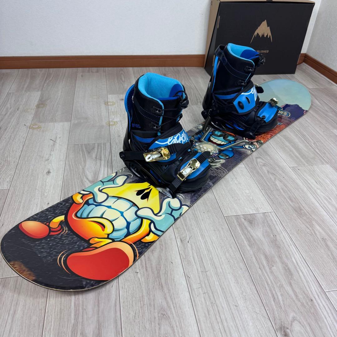 ジュニア スノーボード セット 127cm ブーツ24cm