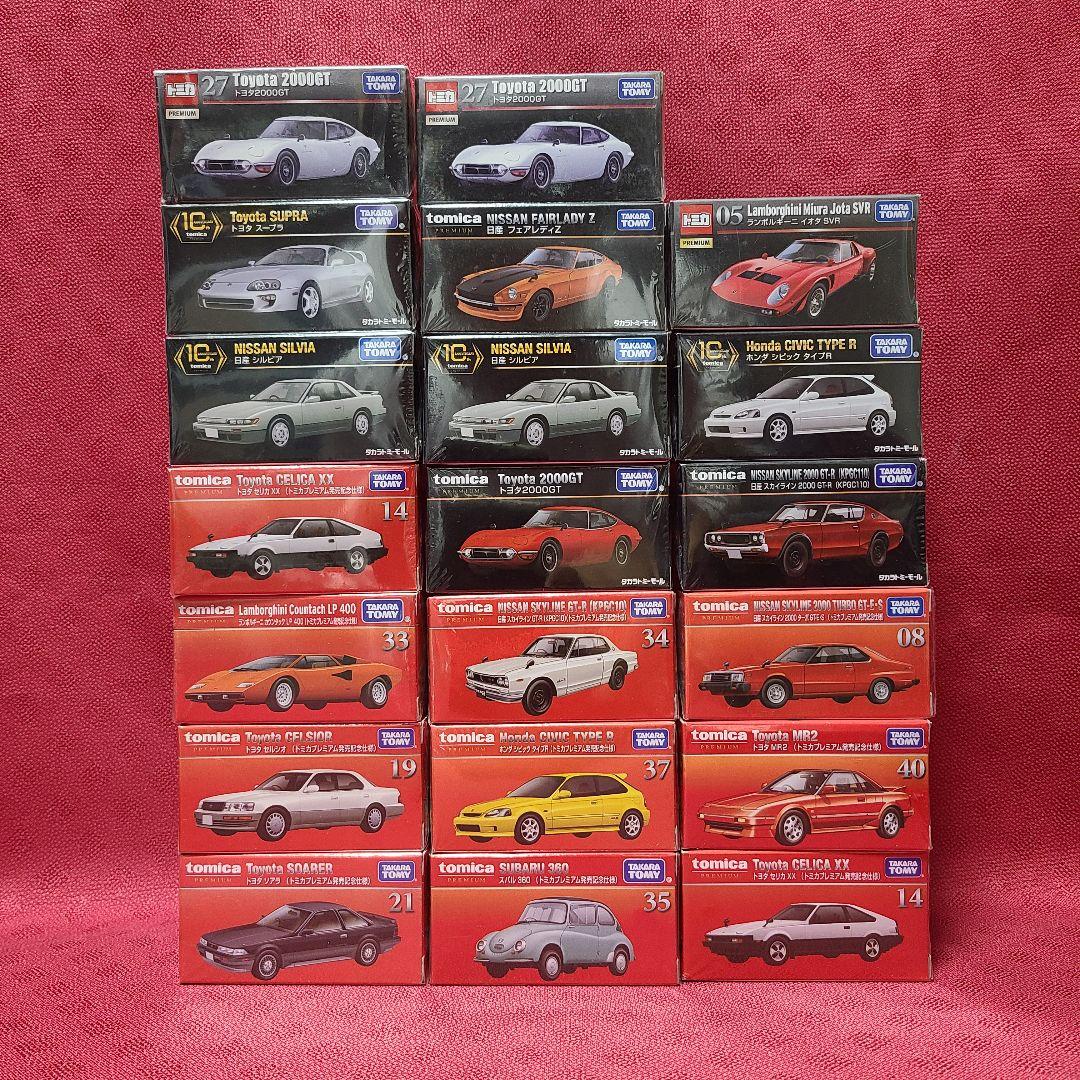 【ジャンク扱い】 未開封 タカラトミー トミカ プレミアム 56台 セット