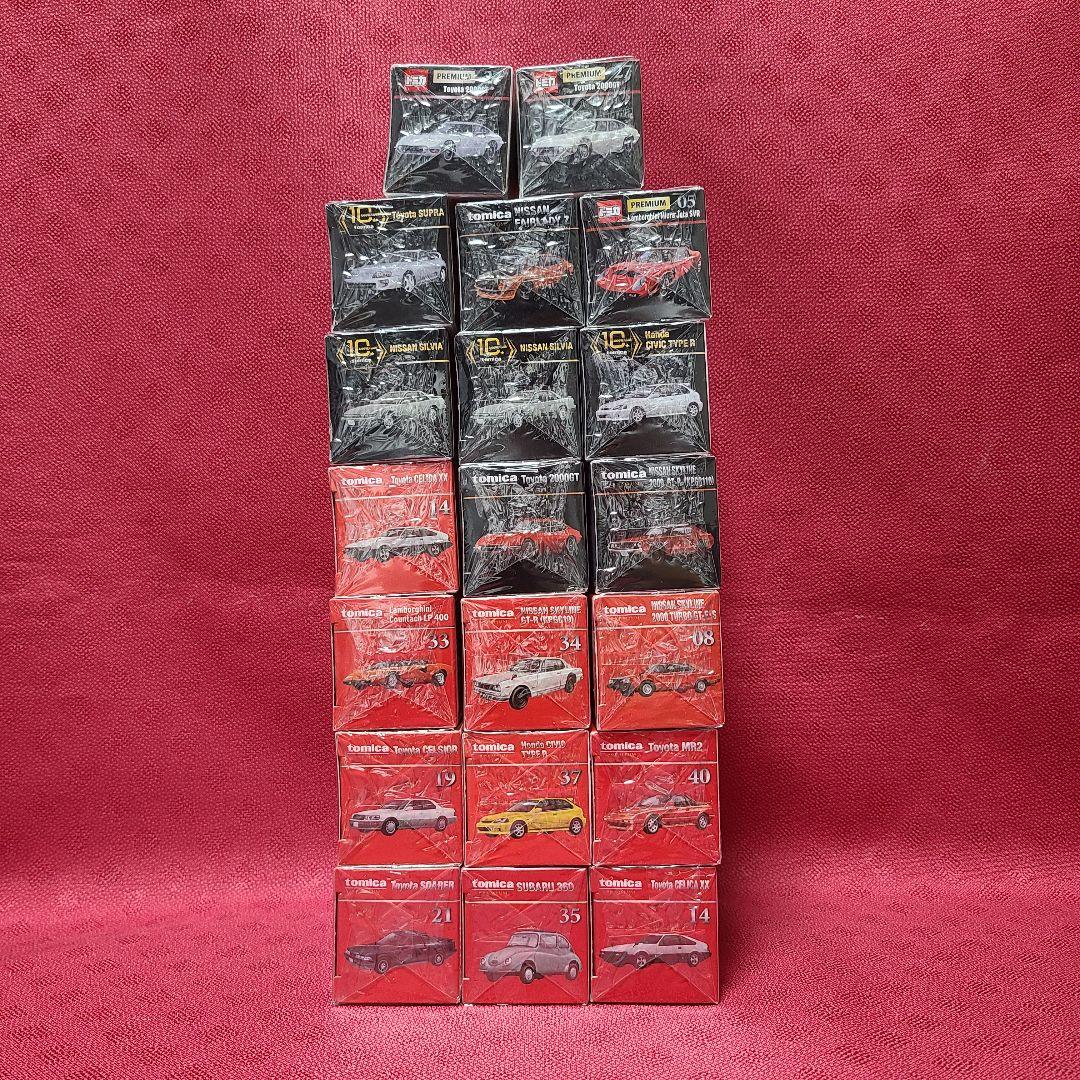 【ジャンク扱い】 未開封 タカラトミー トミカ プレミアム 56台 セット