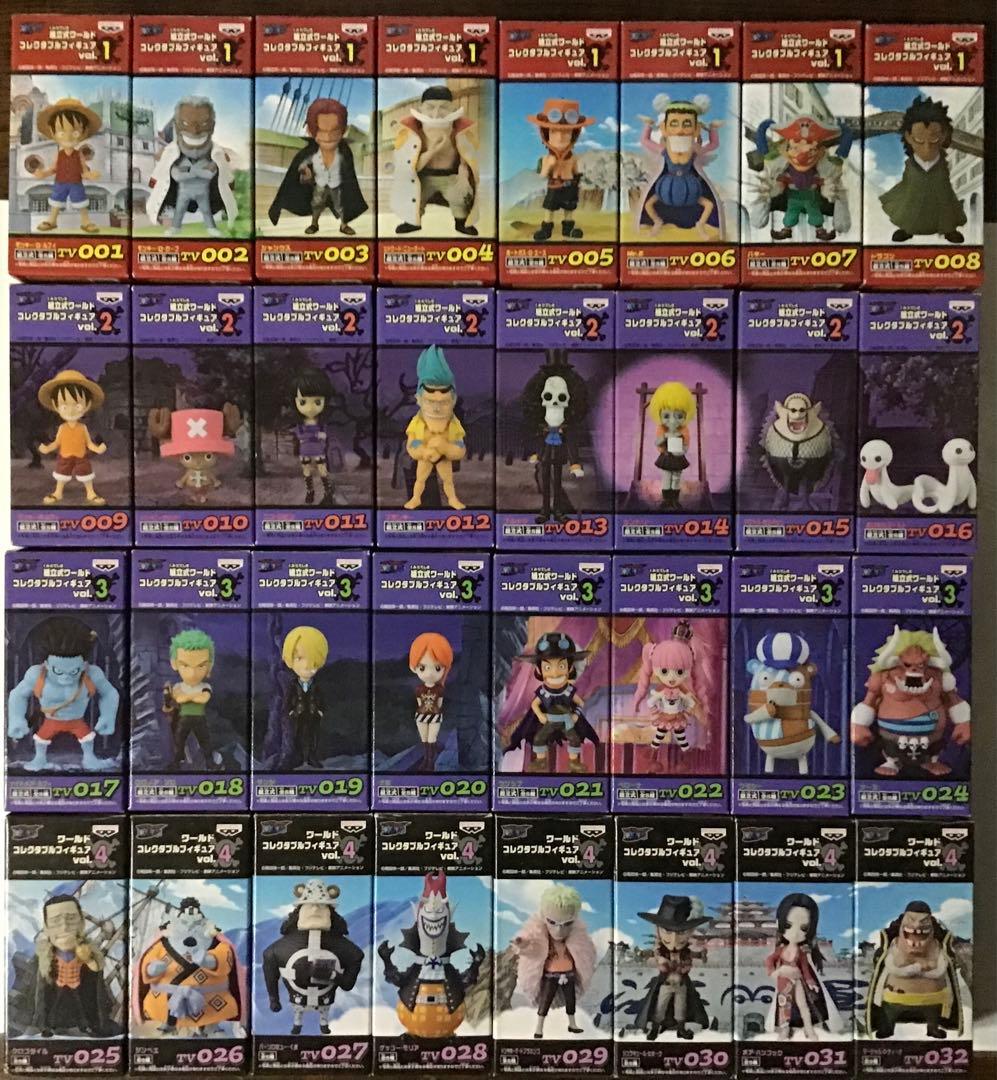 ワンピース　コレクタブル　vol.1・2・3・4