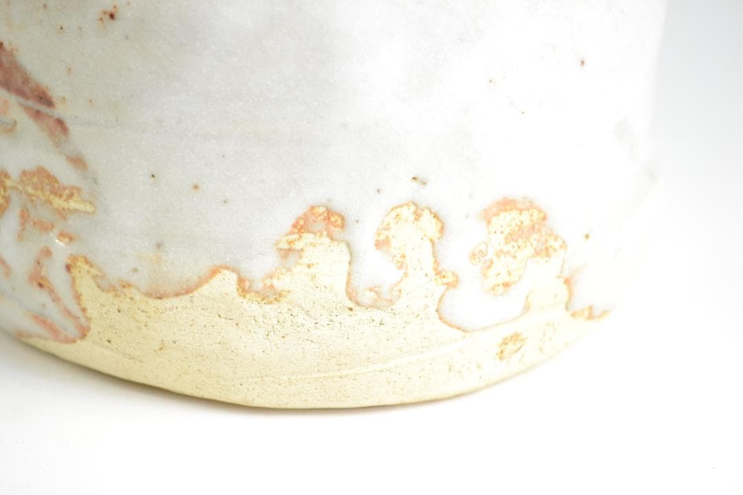 茶道具　鵬雲斎大宗匠書付　志野水指　加藤　十右衛門造