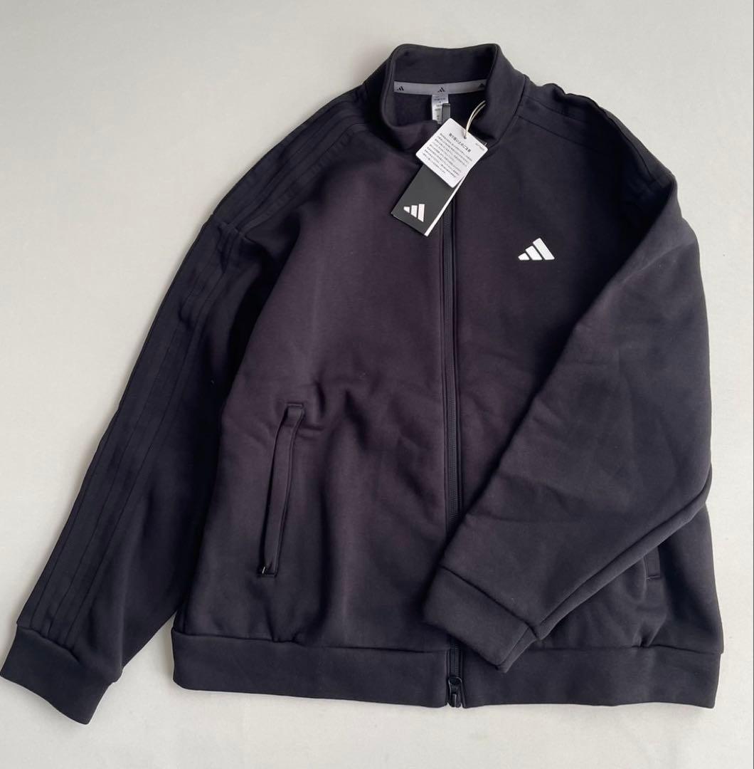 新品⛳️長袖トレーナー裏起毛　セットアップ　スリーライン　秋冬　ゴルフウェア