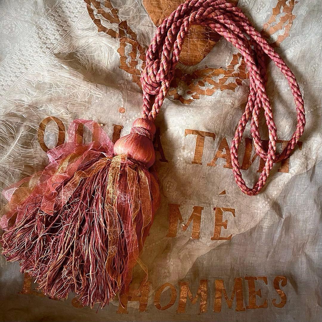 フランスアンティーク♪特大 装飾的なタッセル　ブロカント