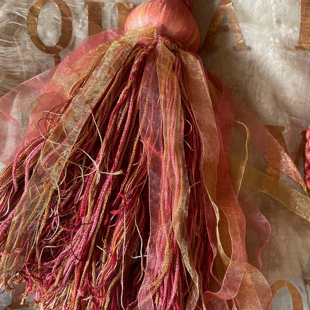 フランスアンティーク♪特大 装飾的なタッセル　ブロカント