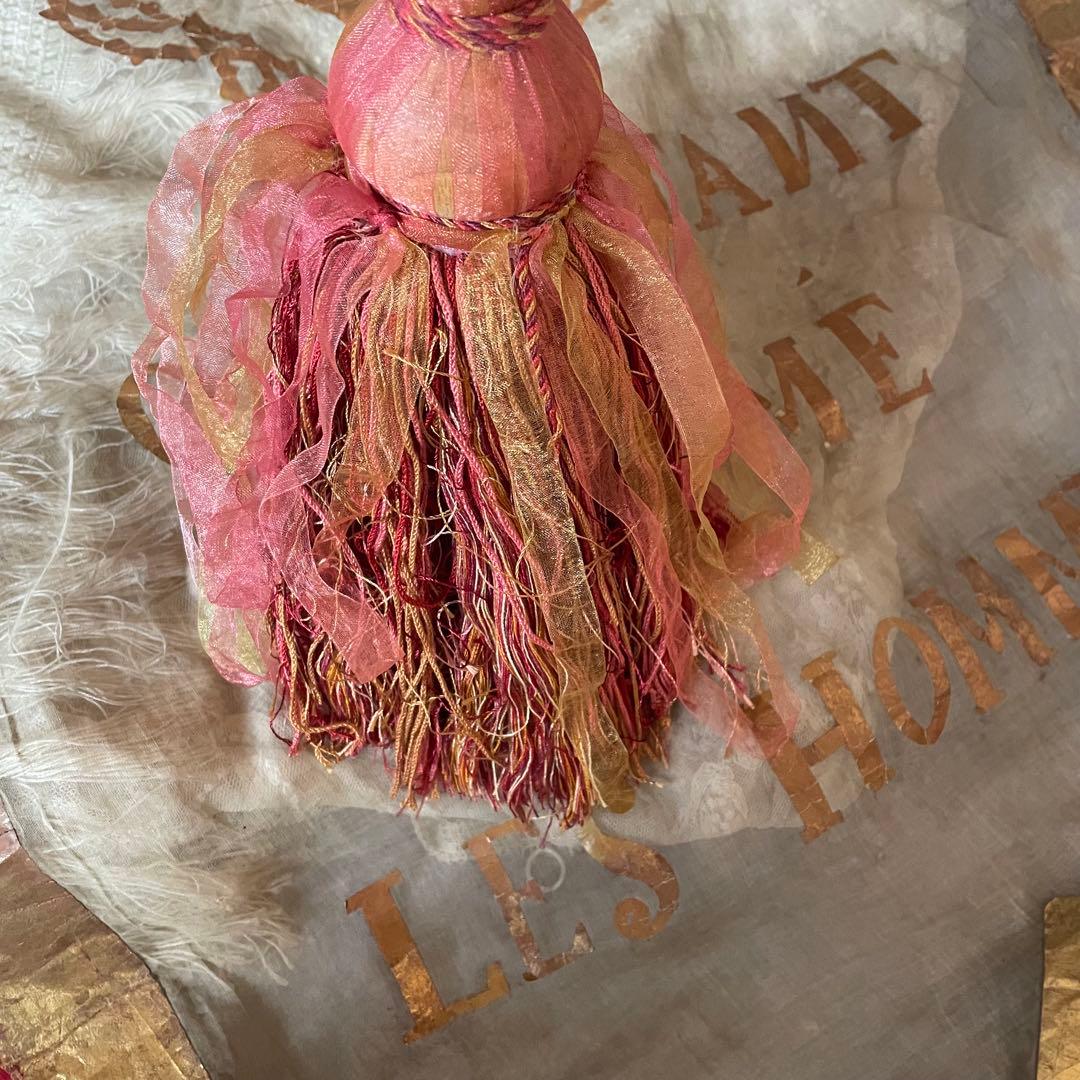 フランスアンティーク♪特大 装飾的なタッセル　ブロカント