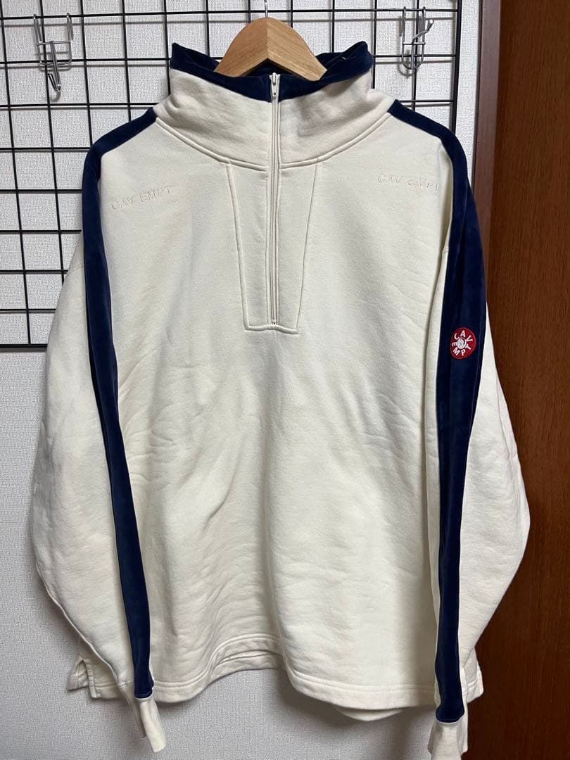 トップス C.E CAV EMPT CASUAL HALF ZIP SWEAT 20SS