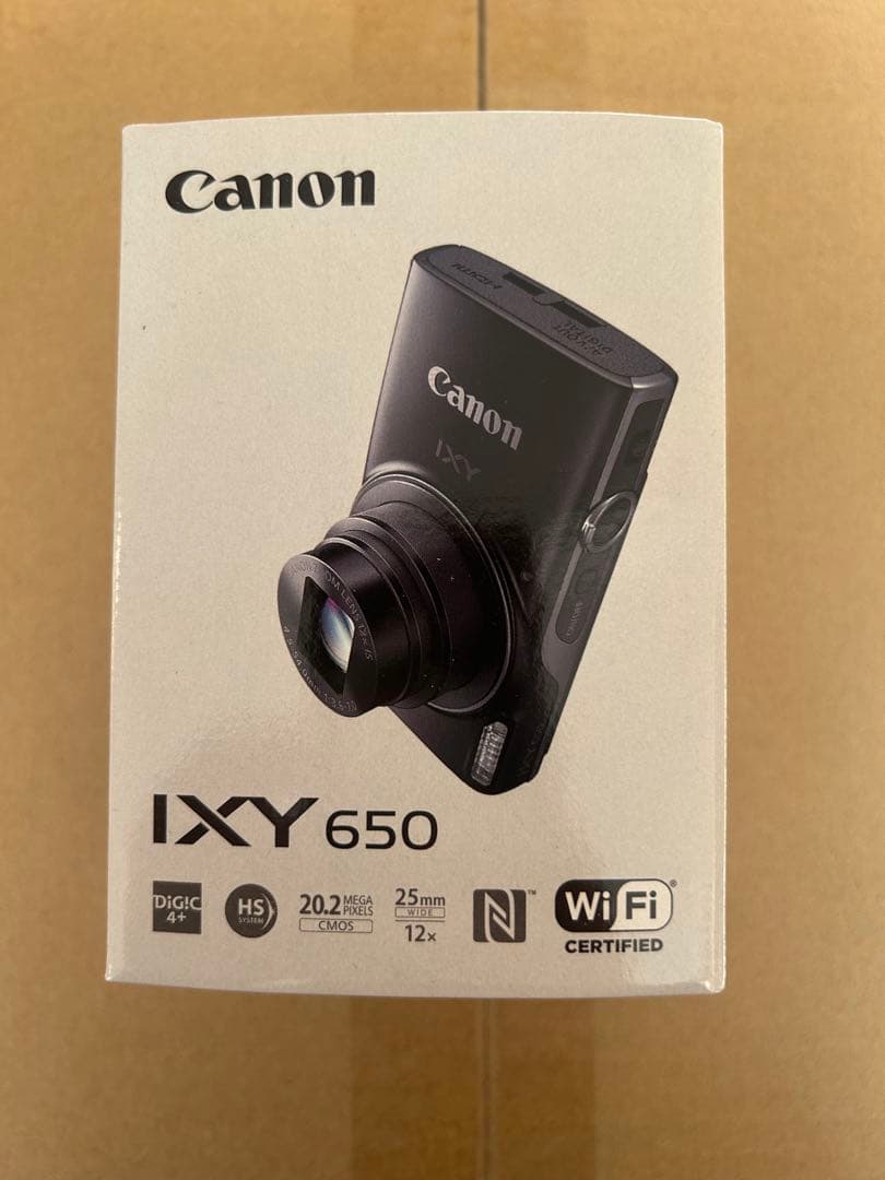 Canon コンパクトデジタルカメラ IXY 650 シルバー