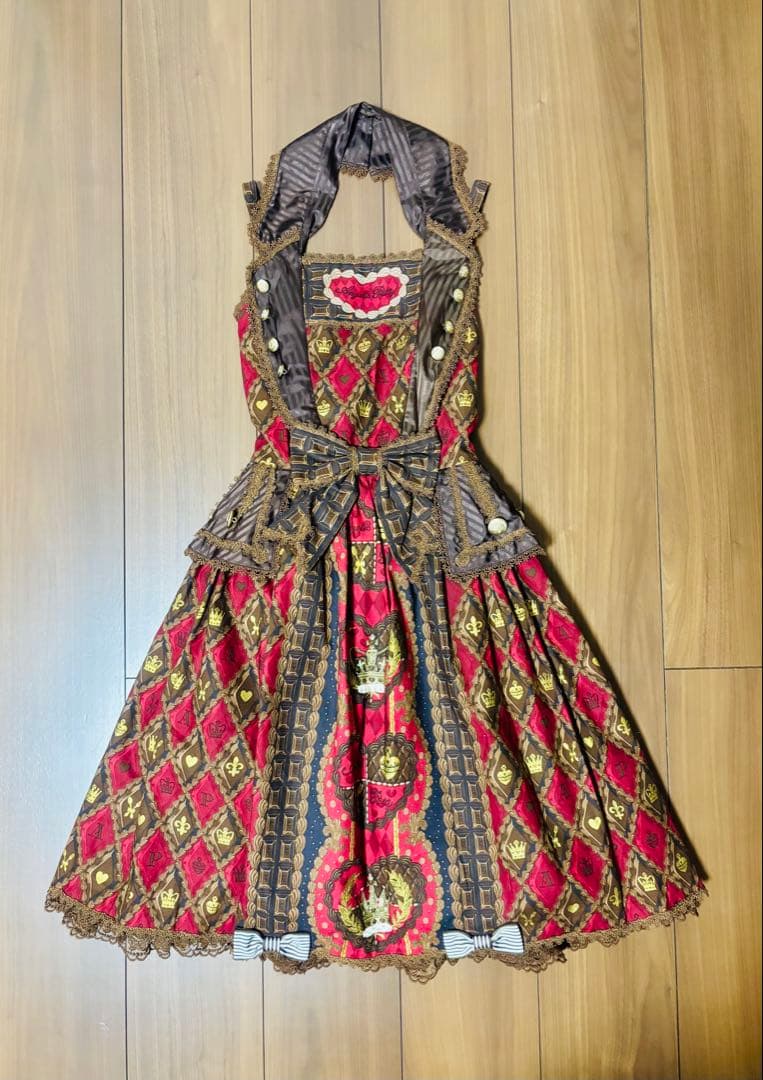 AngelicPretty Queen Chocolateジャンパースカート