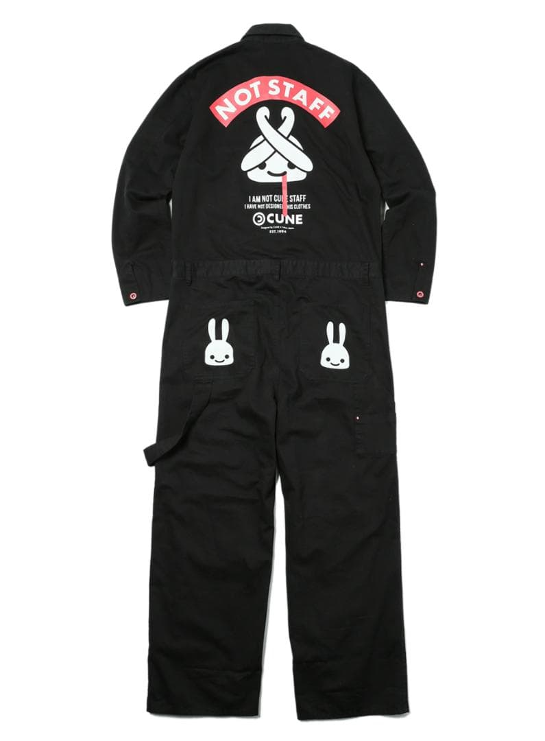 愛餓え男CUNEのスタッフじゃないつなぎ キューン うさぎ ウサギ