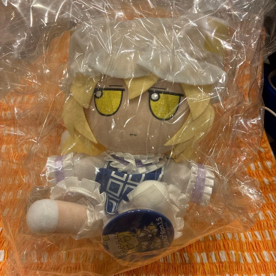未開封新品 ふもふもらん　そのいってんご　八雲藍 ぬいぐるみ　東方project