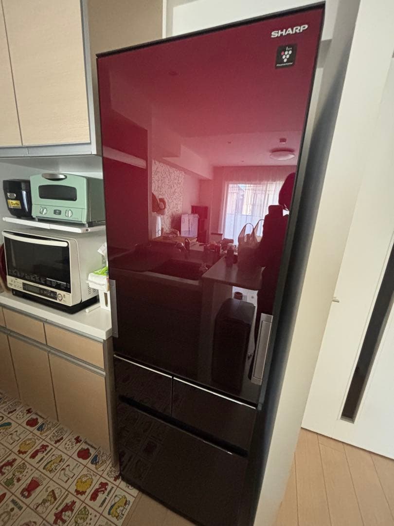 SHARP 冷蔵庫 SJ-GT42E-R 415L 格安