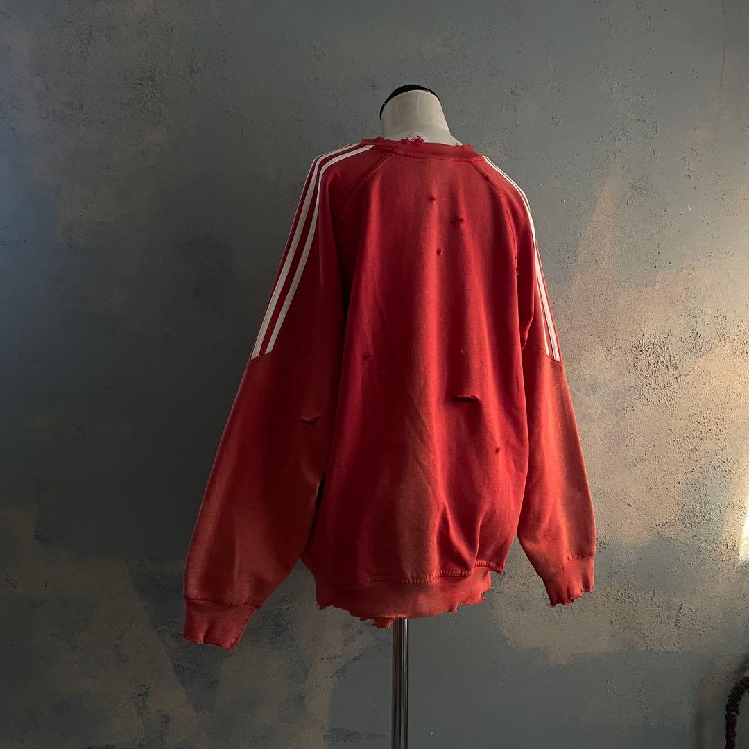 00's adidas”one point“broken boro sweat