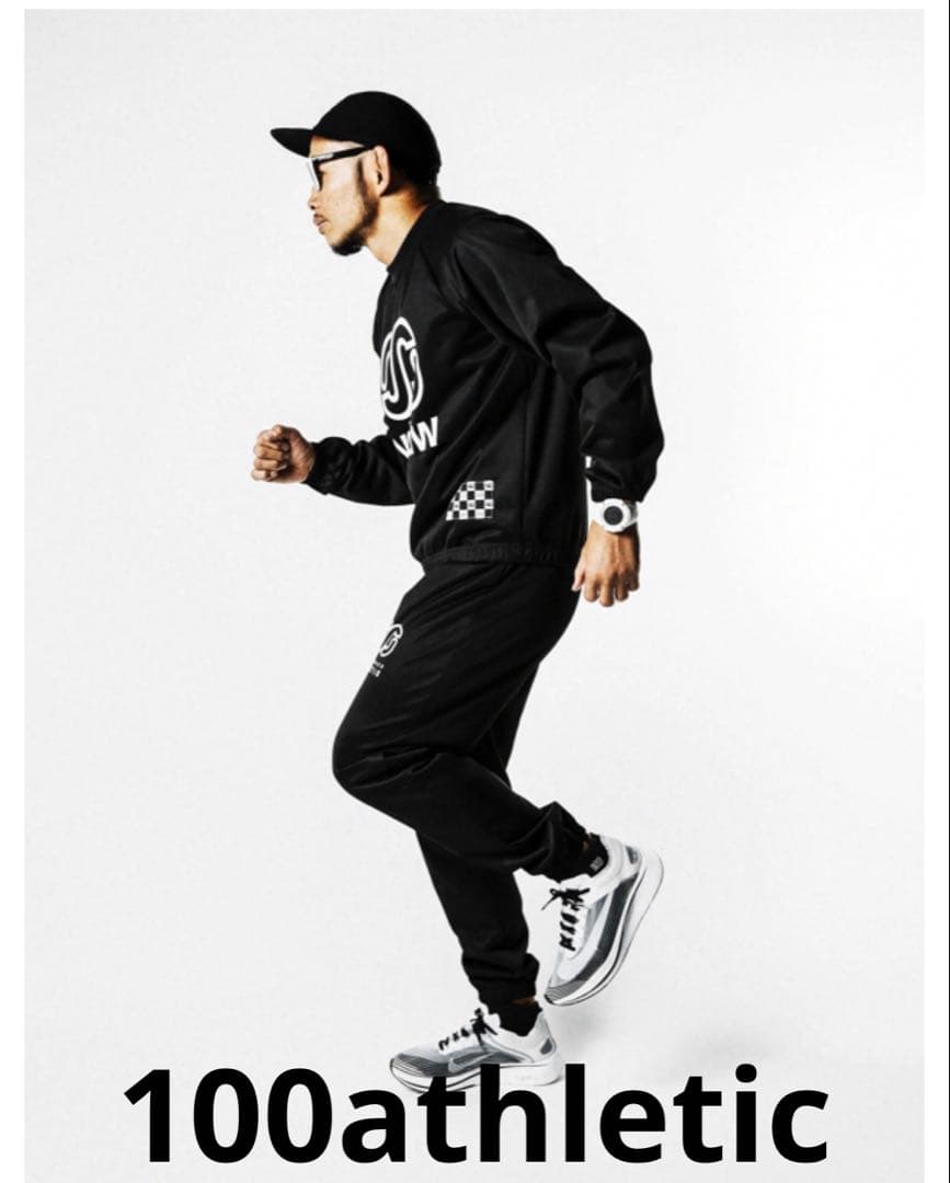 100athletic サウナスーツ　セットアップ　宇野薫reversal
