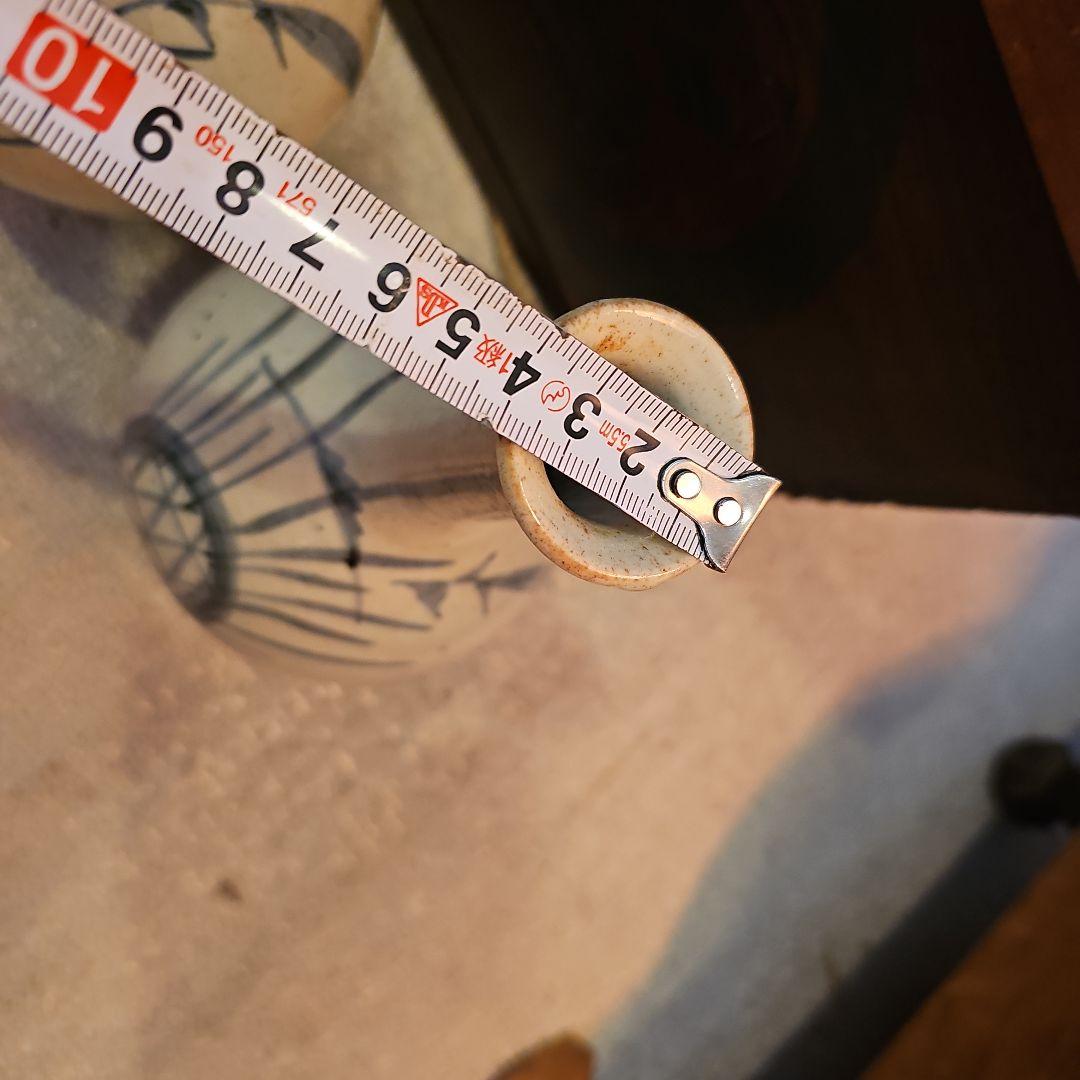 江戸初期から中期 古伊万里徳利(俗称パイナップル絵柄)一対